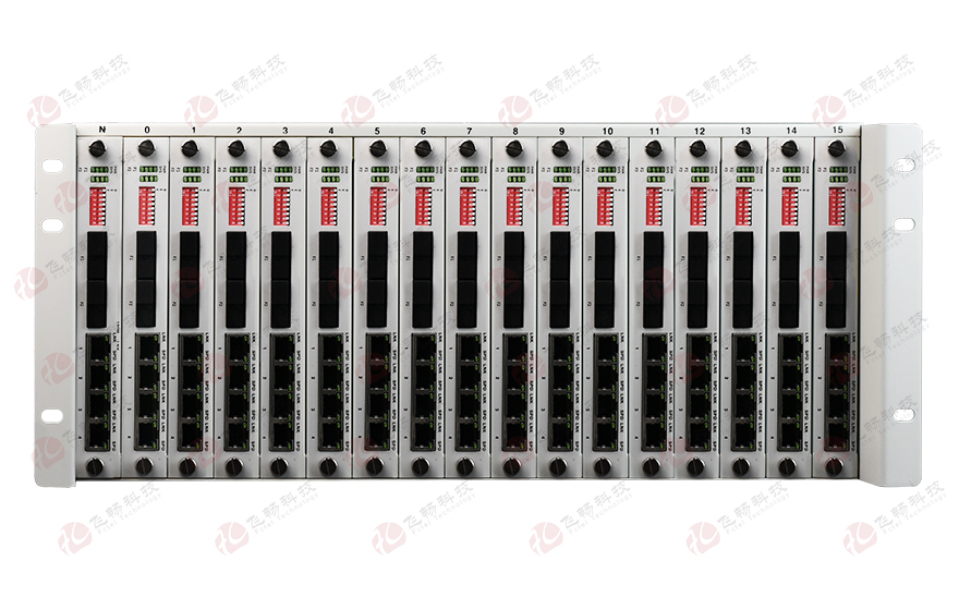 飛暢科技-4U機(jī)框式 網(wǎng)管型 4千兆電+2路千兆光 環(huán)網(wǎng)交換機(jī)